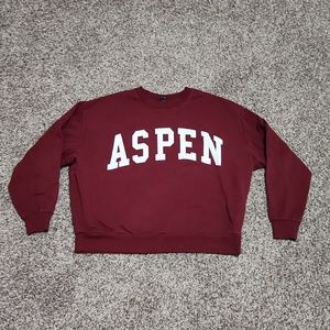 wild fable medium maroon crewneck